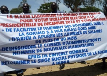 Bunia : Félix Tshisekedi  invité à prendre en compte les revendications des agents de la Sokimo