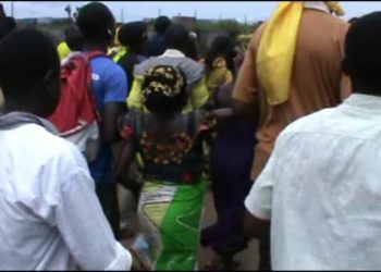 Ituri : Vive tension à Makumo, les manifestants exigent le départ de l’équipe de la riposte contre Ebola