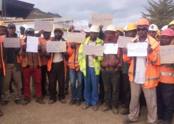 Mwenga: fin de sit-in de deux jours des agents sous-traitant de Twangiza Mining.
