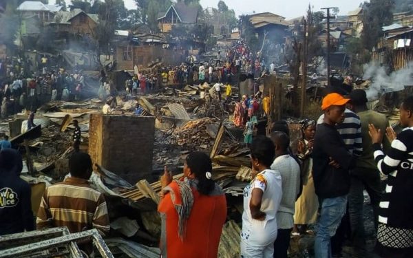 Incendie à Bukavu : le député provincial Jérémie-Innocent Basimane  appelle à  chaine de solidarité.