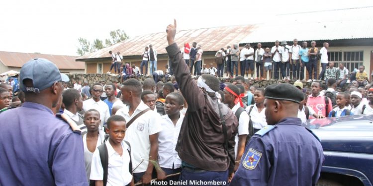 Gratuité à Goma : Des Ecoliers et élèves dans les rues pour réclamer la reprise des cours