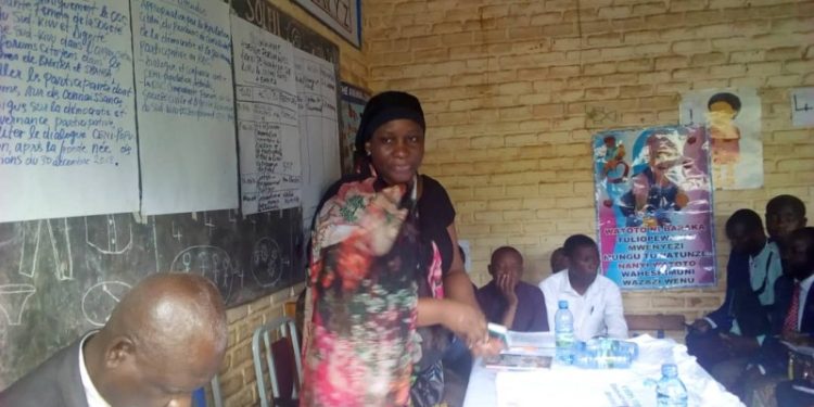 Bukavu : Après les élections, nous devons réfléchir développement du pays (Élodie Ntamuzinda).