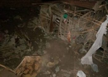 Bukavu : 2 morts dans un écroulement d’un mur sur avenue Mwangaza. Bukavu : 2 morts dans un écroulement d’un mur sur avenue Mwangaza.