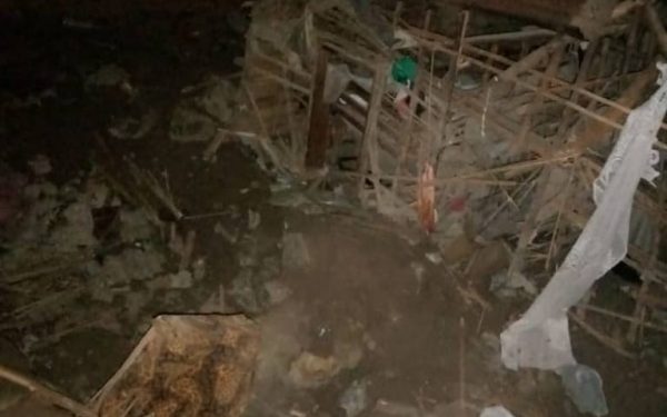 Bukavu : 2 morts dans un écroulement d’un mur sur avenue Mwangaza. Bukavu : 2 morts dans un écroulement d’un mur sur avenue Mwangaza.
