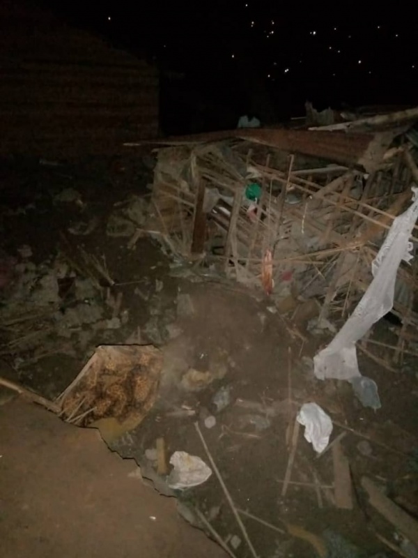 Bukavu : 2 morts dans un écroulement d’un mur sur avenue Mwangaza. Bukavu : 2 morts dans un écroulement d’un mur sur avenue Mwangaza.