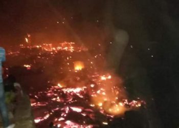 Bukavu : Un incendie a fait 100 ménages sans abris au quartier Mosola.