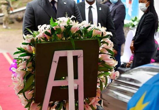 RDC : Le président Félix Tshisekedi a rendu un dernier hommage à Pierre Lumbi