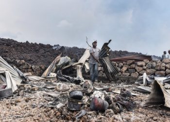 RDC : les victimes de l’éruption de Nyiragongo redoutent les pluies