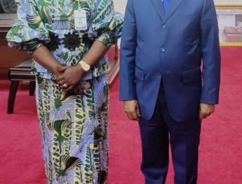 RDC : La coordinatrice de l’AMEAD Joséphine Sauda Kahongya reçue par le Président de l’Assemblée nationale pour parler de l’inclusion effective de la femme