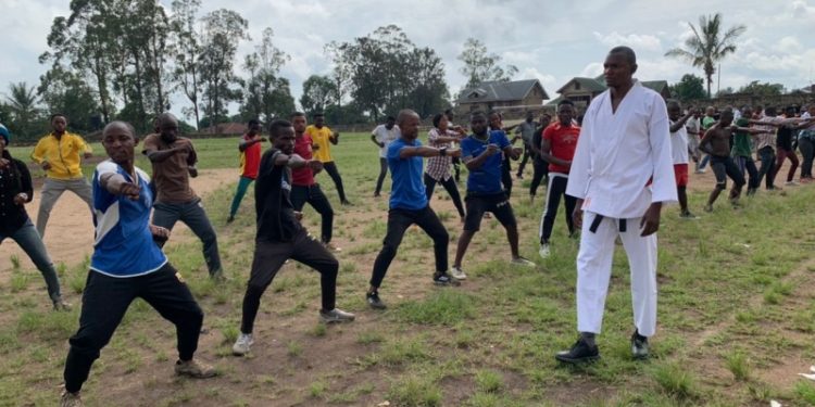 Beni : Jokas protection lance la formation de plus de 250 jeunes en service de gardiennage pour lutter contre le chômage Beni : Jokas protection lance la formation de plus de 250 jeunes en service de gardiennage pour lutter contre le chômage