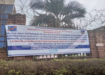 Sud-Kivu : Début des travaux de la revue annuelle des performances de l’éducation