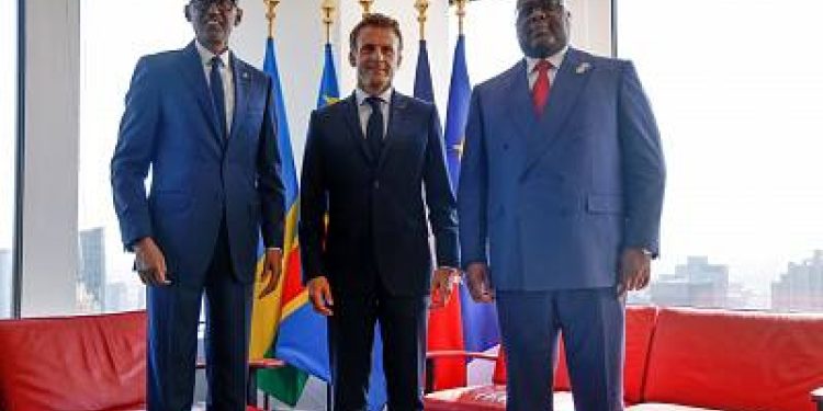 RDC : Tshisekedi, Kagame et Macron veulent réduire la tension à l’est