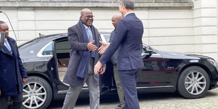 Le président Félix Tshisekedi en visite à Bruxelles : Appels à des sanctions contre Paul Kagame