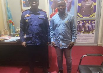 Bukavu : Le député Jackson Kalimba échange avec le commissaire provincial de la PNC sur la situation des POPOPO solution à Panzi.