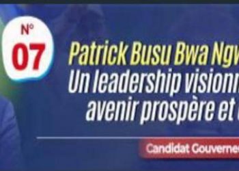 Patrick Busu Bwangwi : Le Candidat Gouverneur, Porteur d’Espoir pour les Sud-Kivuciens