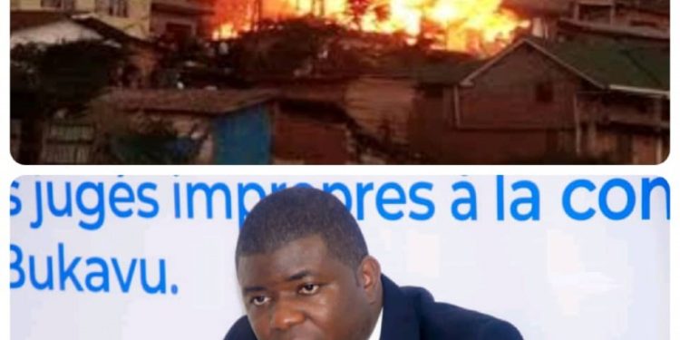 Incendies récurrents à Bukavu : Le député Ananie Lunanga s’interroge sur l’action du gouvernement Purusi.