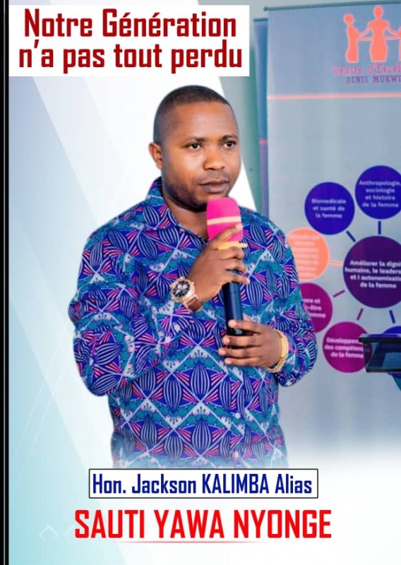 Sud-Kivu : Monnayage dans les prisons, le député Jackson Kalimba appelé Sauti ya wanyonge adresse une question écrite au ministre de la justice Sud-Kivu : Monnayage dans les prisons, le député Jackson Kalimba appelé Sauti ya wanyonge adresse une question écrite au ministre de la justice