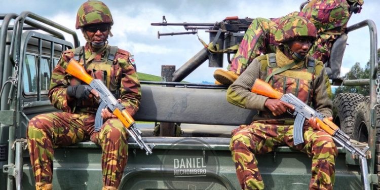 Déploiement des troupes kenyanes dans l’est de la RDC :