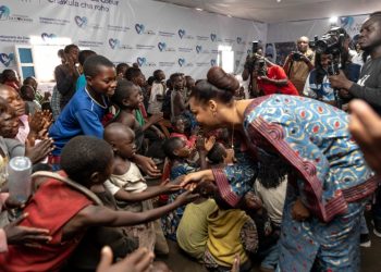 Nord-Kivu : Restaurant du Cur, le projet humanitaire dHamida Chatur Kamerhe pour les déplacés de Goma.