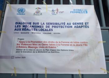 Bukavu : Les leaders communautaires sengagent pour prévenir les violences faites aux femmes et aux jeunes filles.