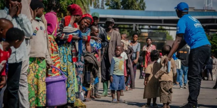 RDC : Des centaines de réfugiés rwandais rentrent au pays sous contrôle du M23 à Goma
