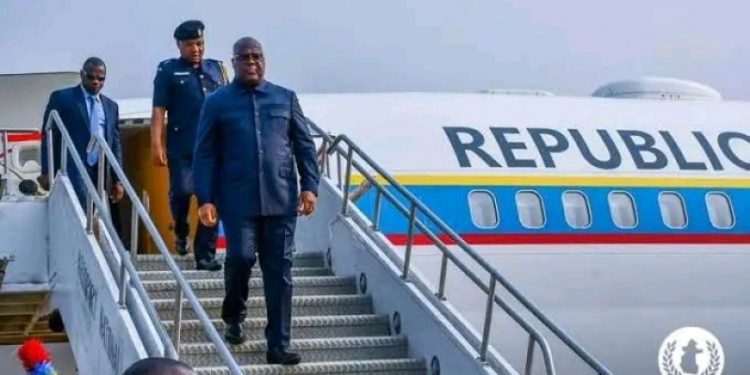 Atterrissage retardé du président : panne technique ou complot contre Tshisekedi Atterrissage retardé du président : panne technique ou complot contre Tshisekedi