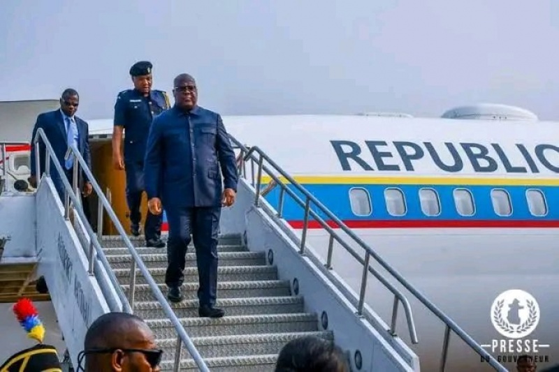 Atterrissage retardé du président : panne technique ou complot contre Tshisekedi Atterrissage retardé du président : panne technique ou complot contre Tshisekedi